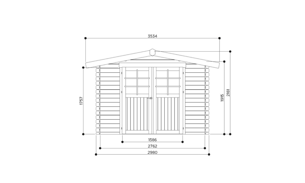 Amberg 2980x2480mm