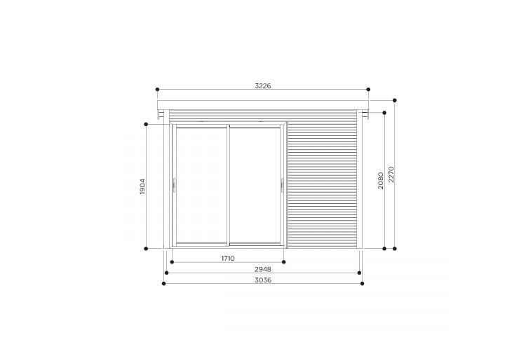 Seda 2980x2980mm