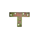 Plaque assemblage en T zingué