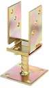 Support à cheviller réglable (71 - 131 mm)