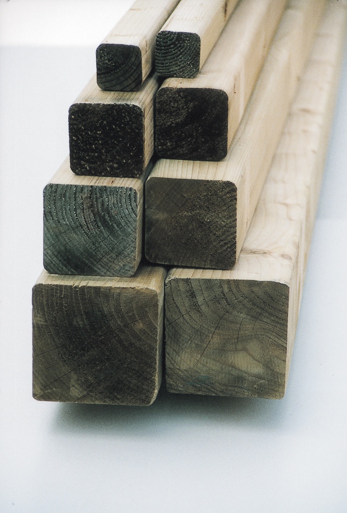 Bj chevron raboté 45x45mm (300 cm)