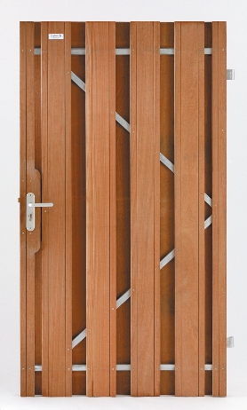 Porte cadre métallique timber exotique H1,80xL1,00m