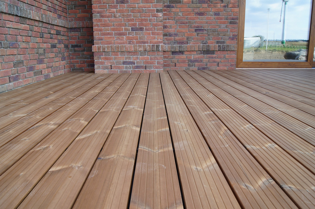 Termowood plancher antidérapant 26x140mm (420 cm)