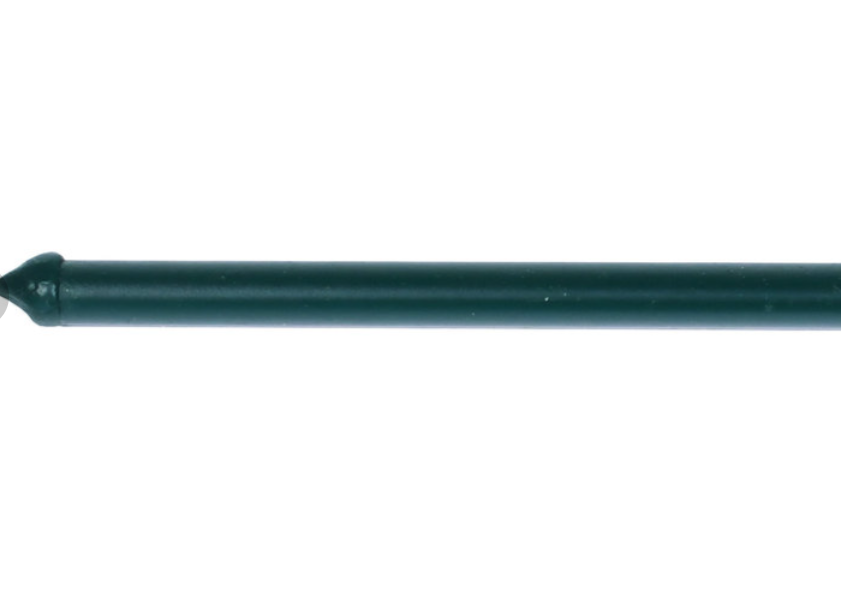 Barre de fixation plastifiée verte (1.00m)