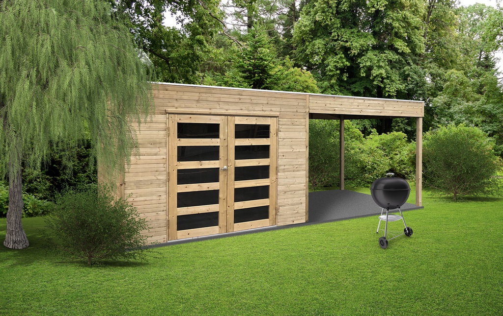 Salerno 2988+2870x1988mm (Imprégné)