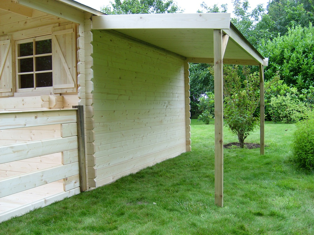 Abri-bûches pour châlet Solid