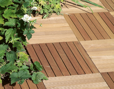 Dalle Bangkirai (50 x 50 cm)