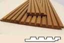 Thermowood Ayous bardage 21x115mm (utile 106mm)