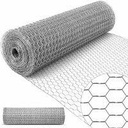 Grillage triple torsion Galvanisé - en rouleau (Type grillage poules)