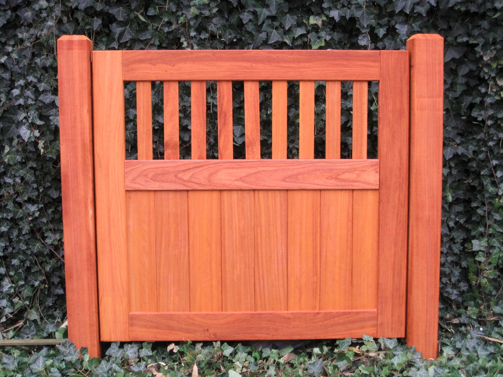 Portail Lanchester padouk H1,17