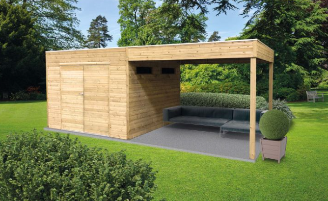 Messina 2988 + 2870 x 2908 mm (imprégné)