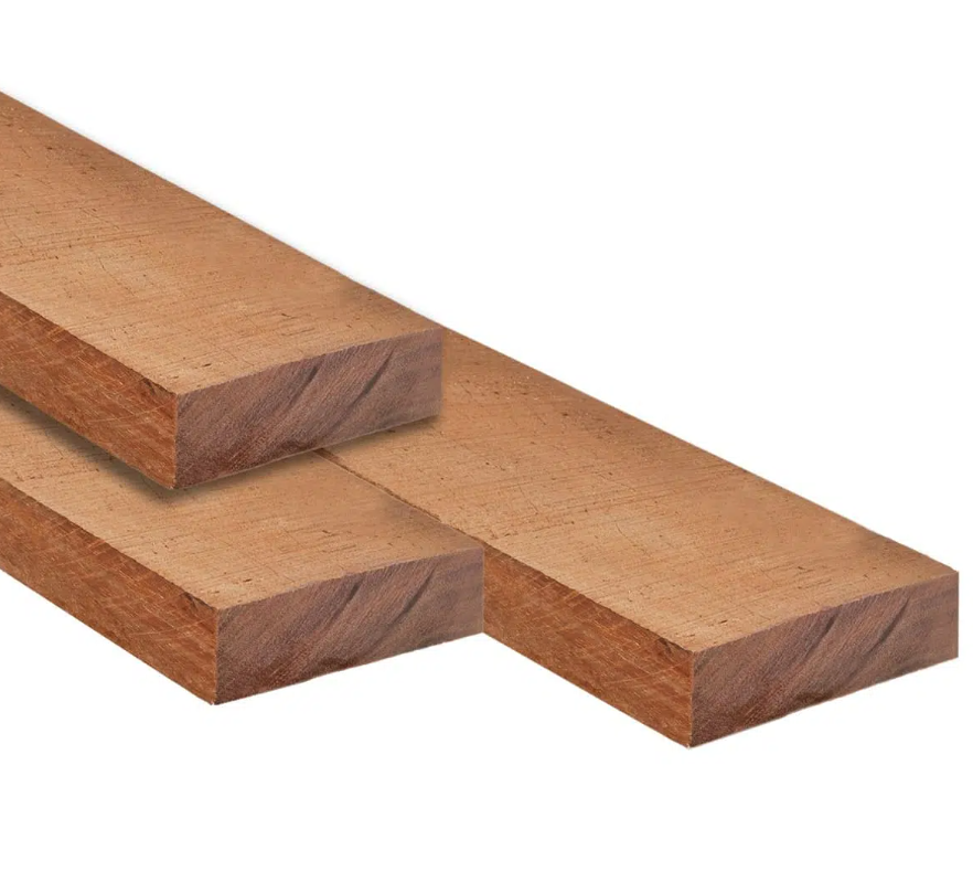 Poutre en azobé rabotée 60 x 190 mm 