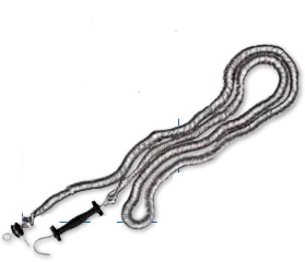 Poignée avec tresse élastique 5.00m