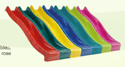 Toboggan plastifié 300 cm