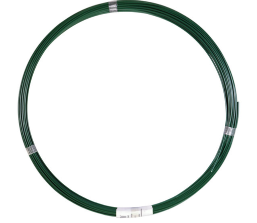 [FILTENSIONVERT3.7X10] Fil de tension plastifié vert 3,7mm (100m)