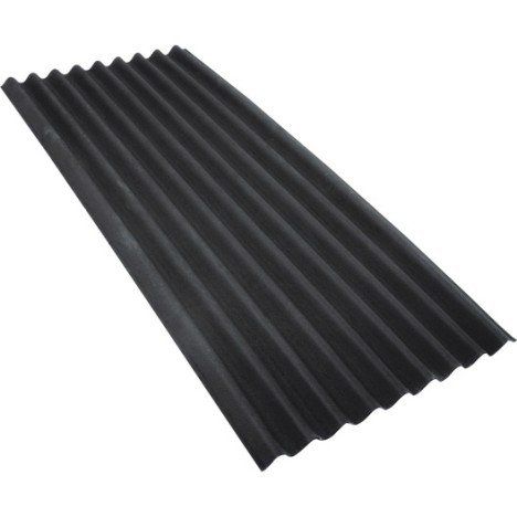 [AQUALINENOIRE200X86] Plaque Aqualine noire  (2000 x 860mm)