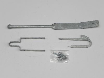 [LOQUETRESSORT] Loquet à ressort pour barrière anglaise (galvanisé)