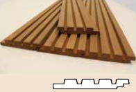 Thermowood Ayous bardage 21x115mm (utile 106mm)