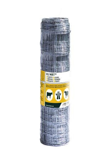 Grillage noué galvanisé LOURD - en rouleau (type clôture mouton) 